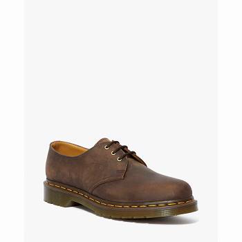 Dr Martens Férfi 1461 Crazy Horse Bőr Oxford Cipő Barna